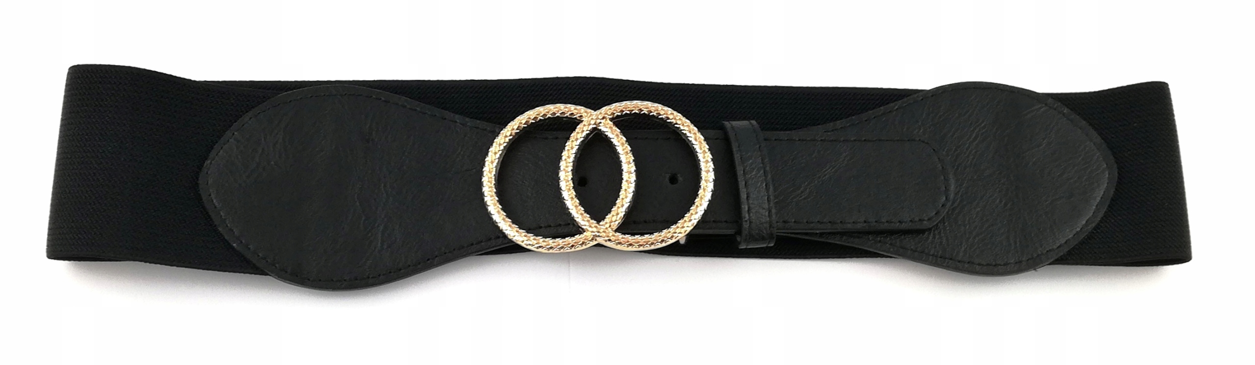 

Pasek Elastyczny Gumowy Czarny Blaszka Kółko Koło