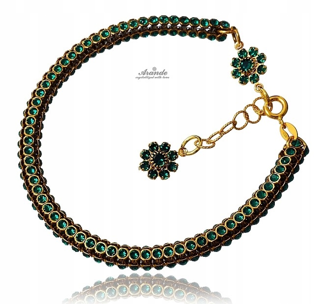 Krystaly Náramek Emerald Feel Crystallized