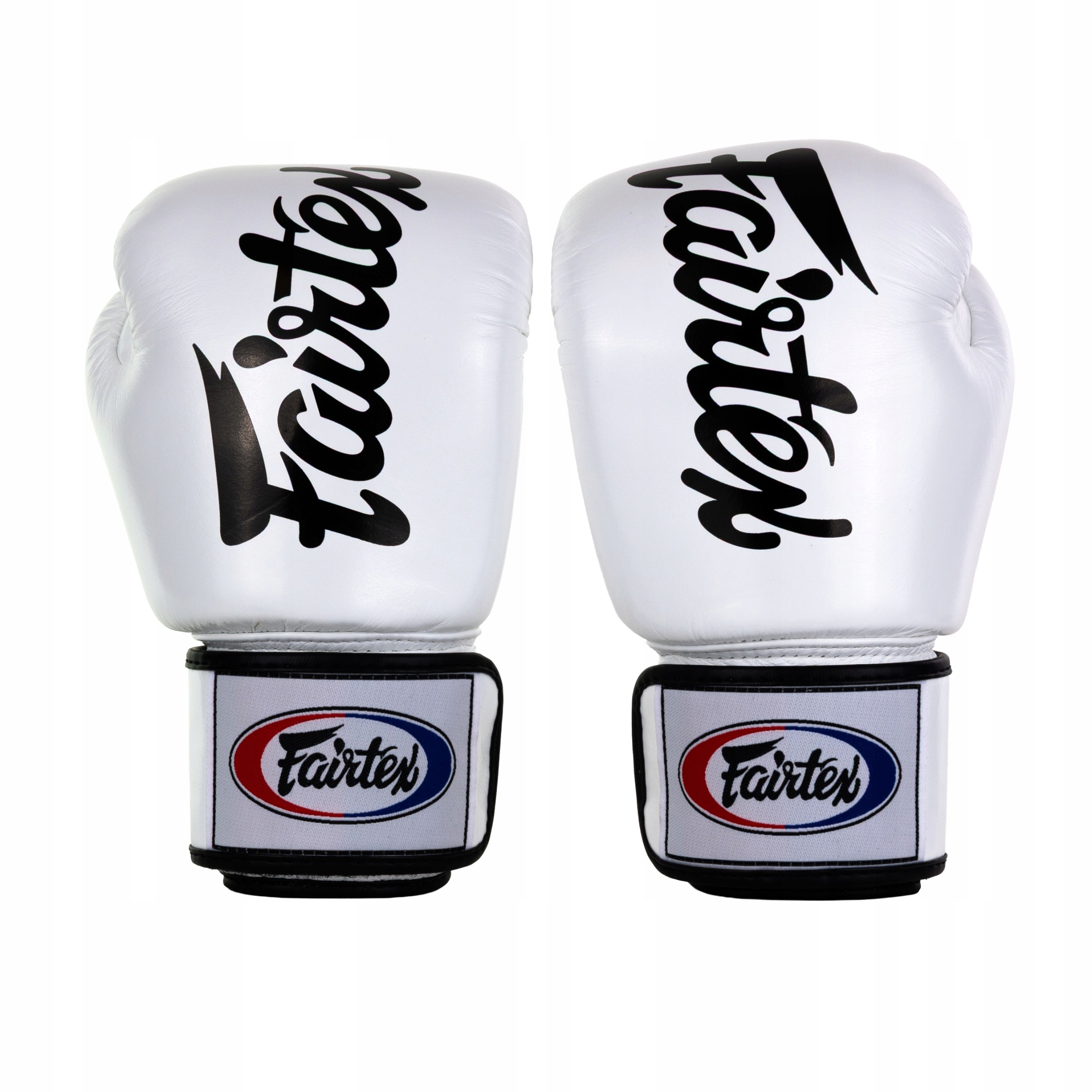 Fairtex Boxerské rukavice z přírodní kůže BGV19 Bílé 12oz