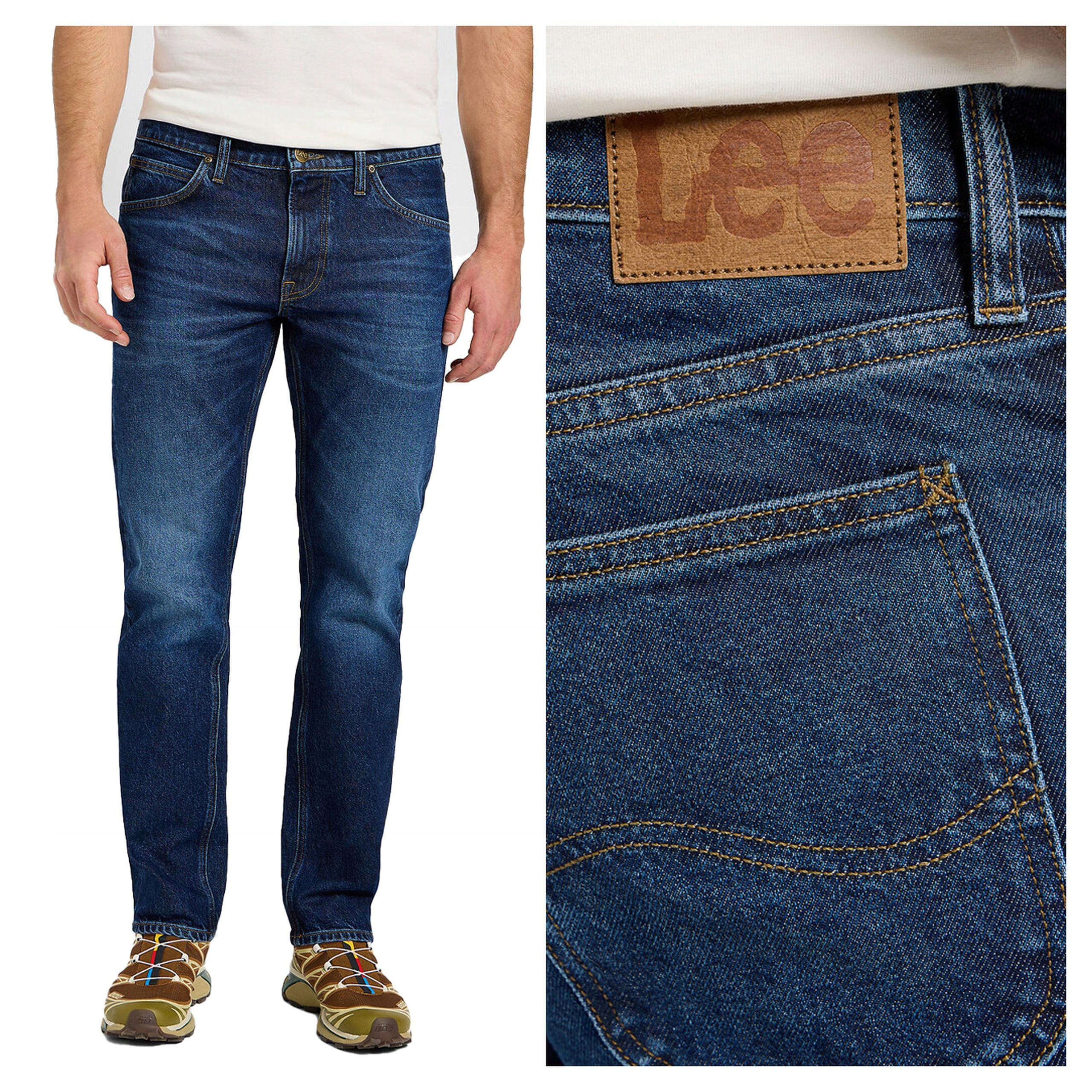 Lee Daren Zip Fly W38 L34 Pánské džíny Jednoduché