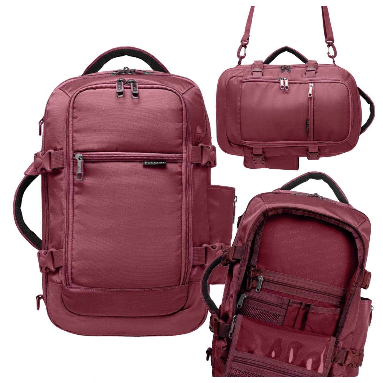 Batoh do letadla 3v1 Puccini PM90171-3B Wizz Air Ryanair 40x25x20