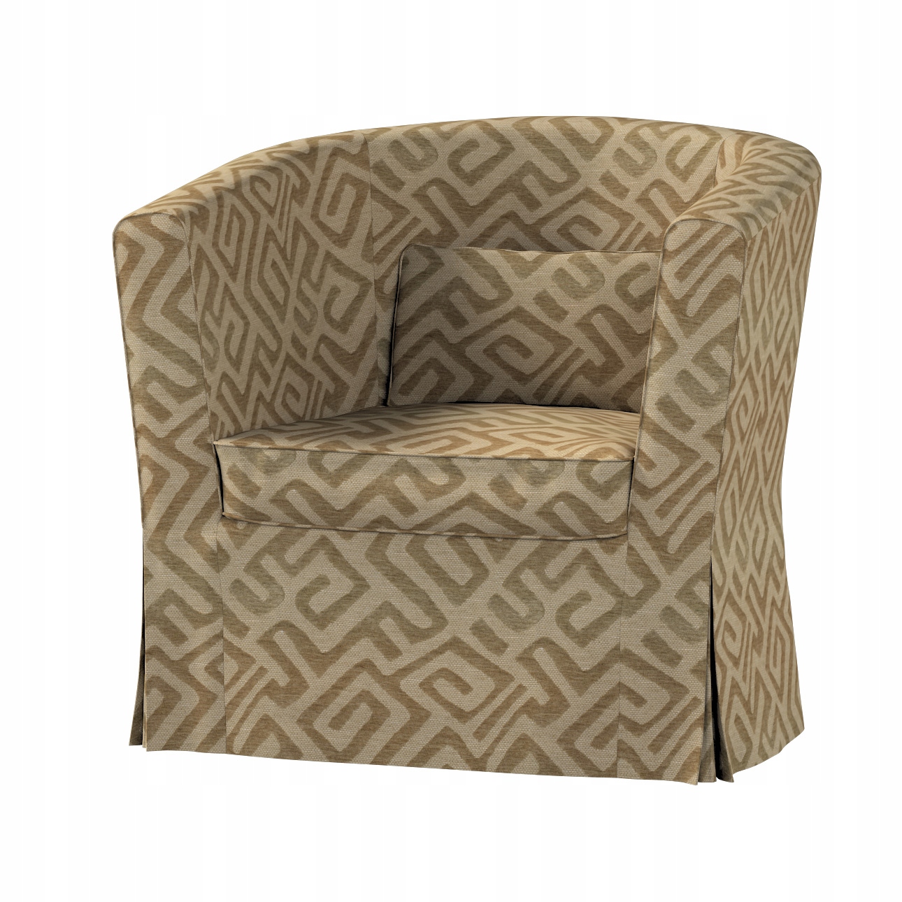 Potah na křeslo Ektorp Tullsta Ikea mocca