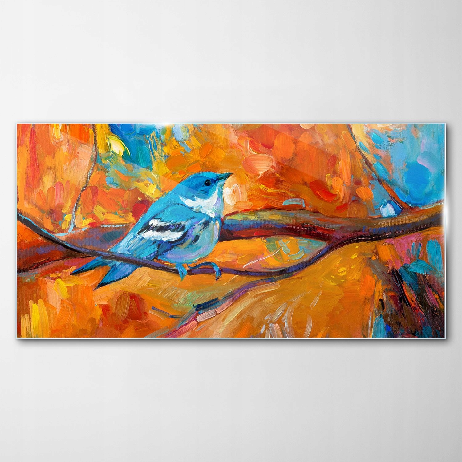 

Hartowany Obraz Szklany Art Ptak Zwierzę 120x60