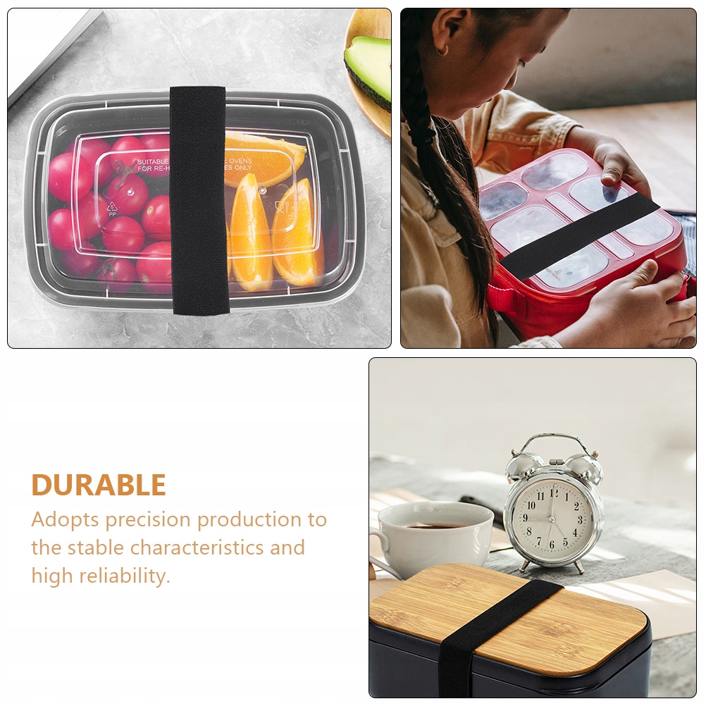 PASEK DO PUDEŁKA LUNCHOWEGO POJEMNIK NA SAŁATĘ OPASKI ELASTYCZNE Rodzaj inne