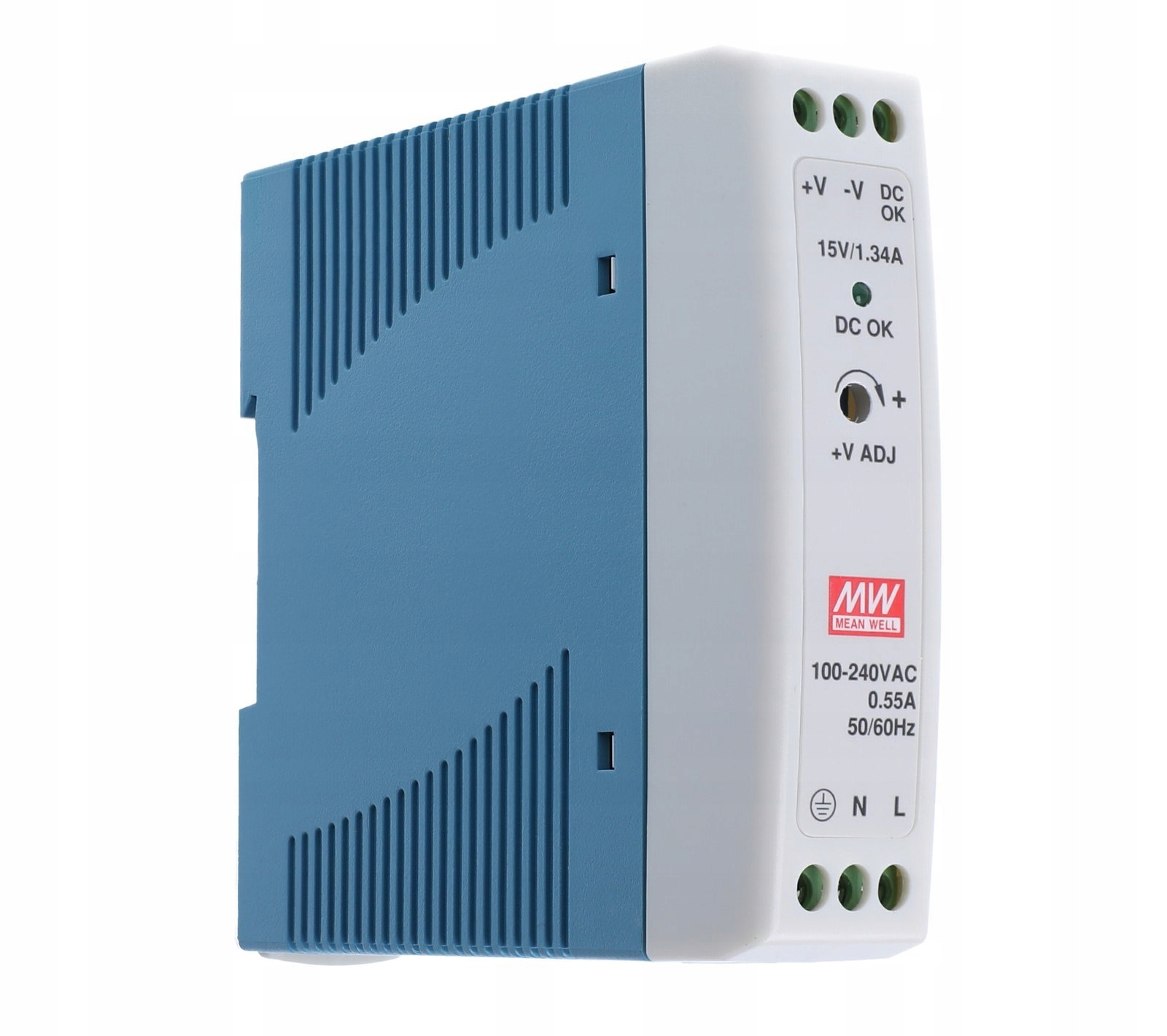 

Zasilacz 15V 1,34A 20W Mean Well MDR-20-15