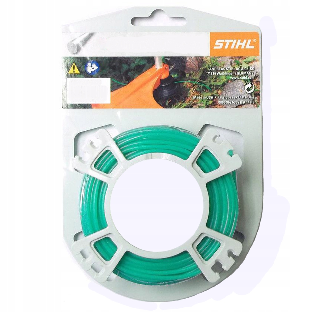 

Żyłka tnąca okrągła Stihl 2,0 mm 14 m zielona