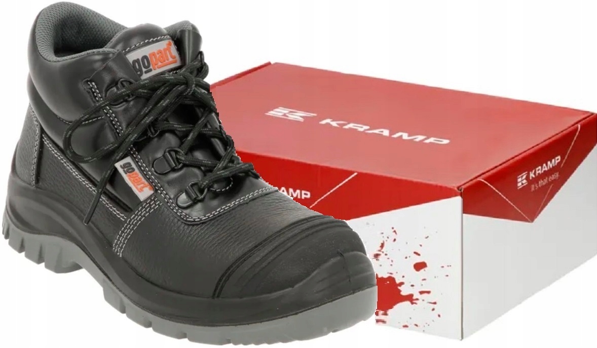 SKÓRZANE OBUWIE MĘSKIE OCHRONNE BUTY ROBOCZE Z NOSKIEM BHP ANTYPRZEBICIOWE Marka inna