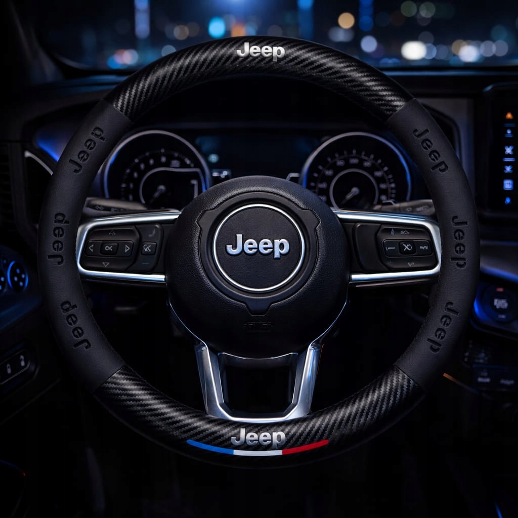 Pokrowiec na kierownice Premium Jeep