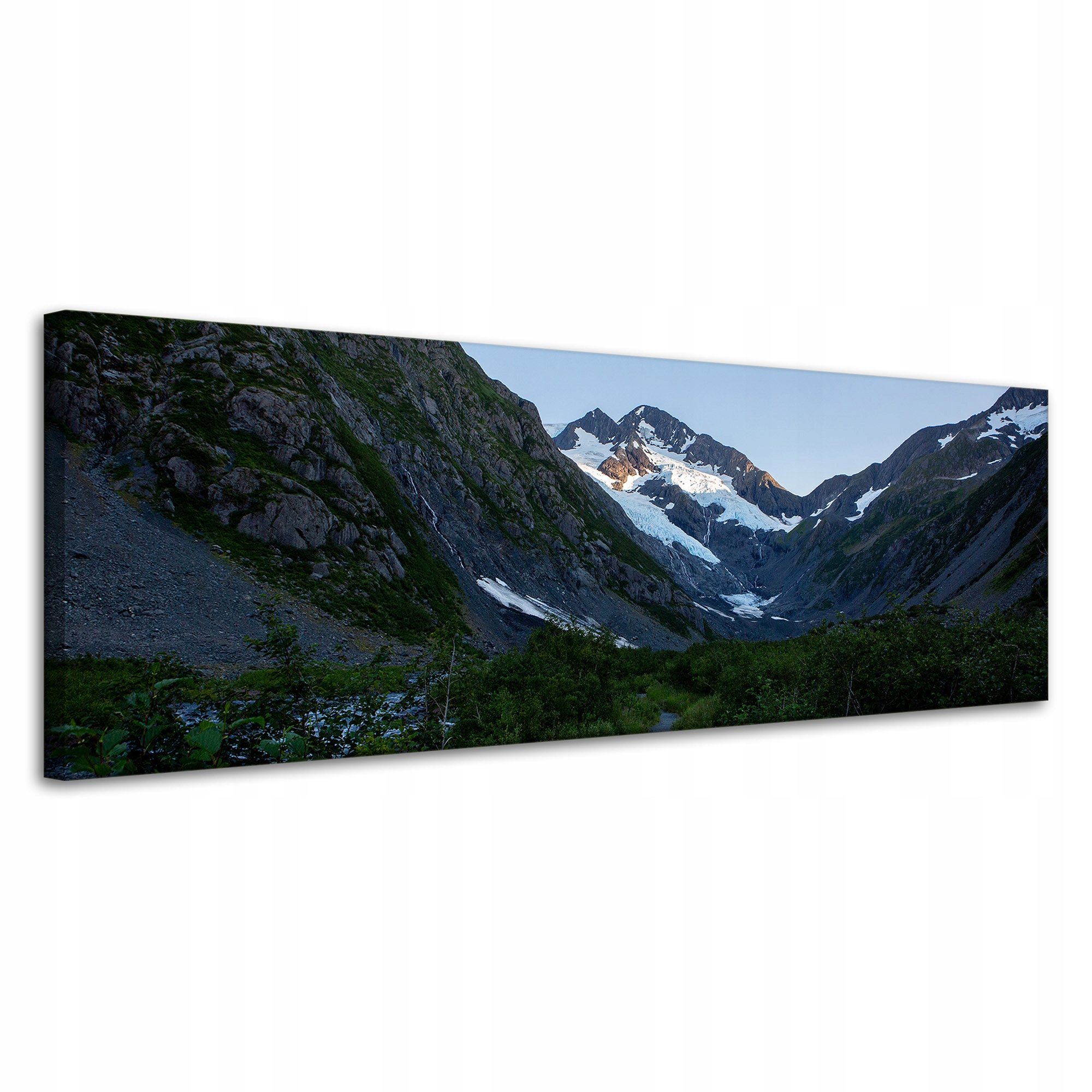 Obraz Canvas Příroda Hory krajina Údolí 120x40