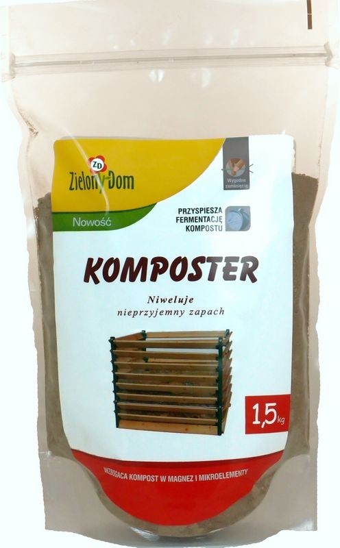 

Komposter Najlepszy 1,5kg Zielony Dom