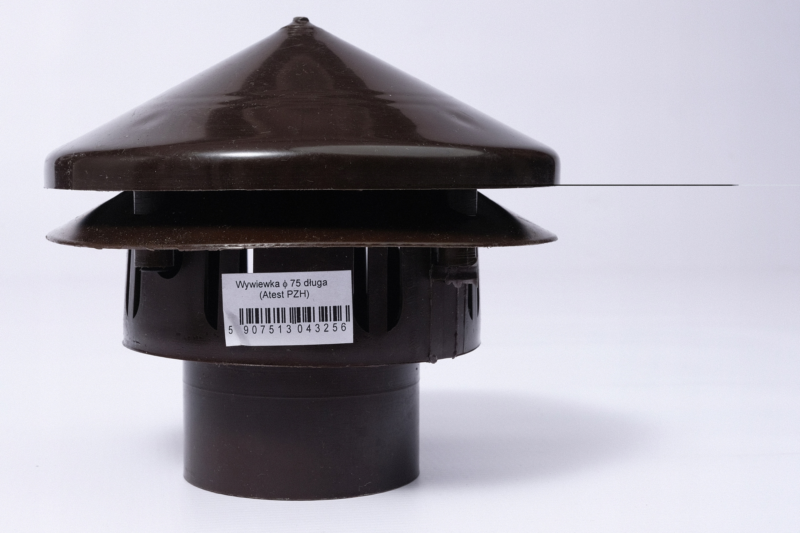 

Wywiewka/wywietrznik fi 75 krótka