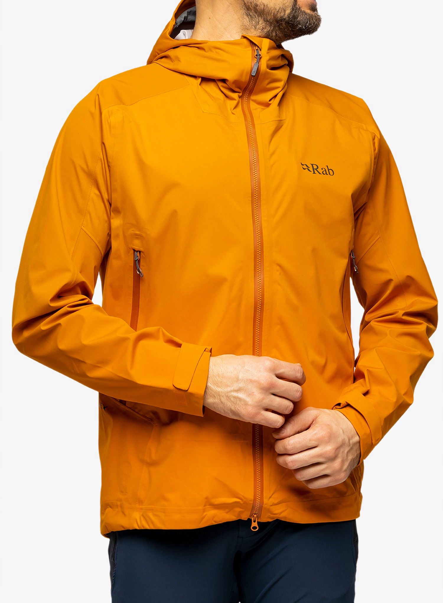 Dešťová bunda Rab Kinetic Alpine 2.0 Jacket marmalade S