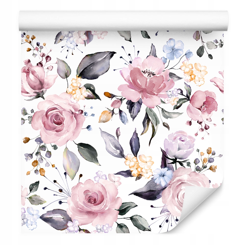 Tapeta barevné květiny růže rostliny příroda obývací pokoj