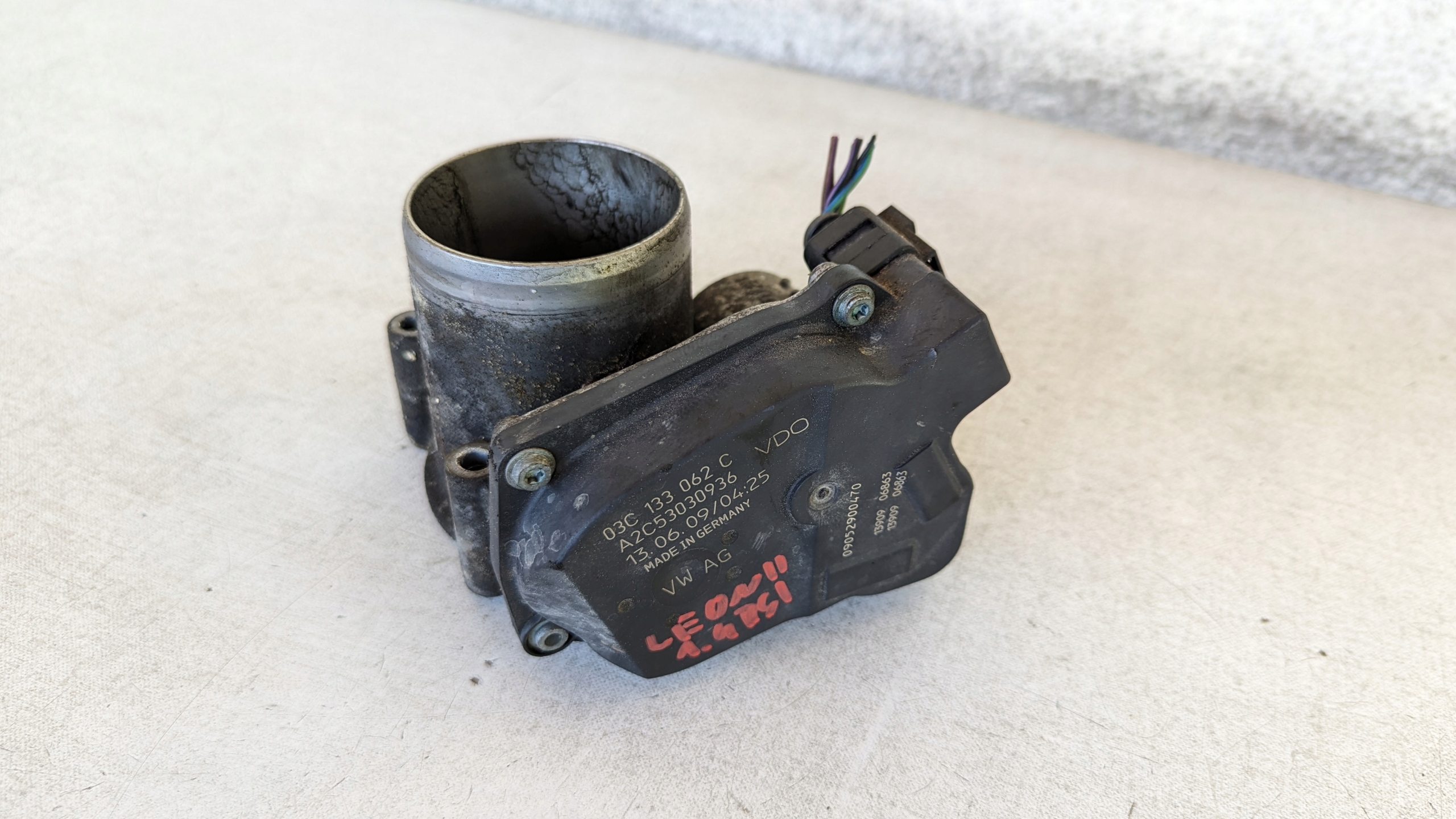 PRZEPUSTNICA SEAT LEON II 1.4 TSI