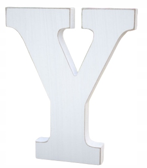 LITERY LITERA DREWNIANA Y 18CM