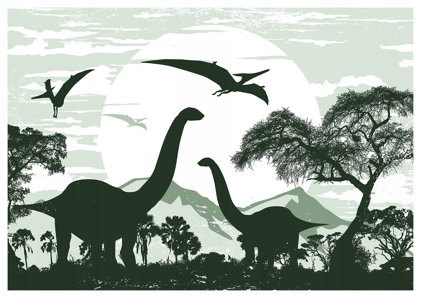 Fototapeta Dinosauři Éra dobrodružství vinylová 368x280 lepidlo