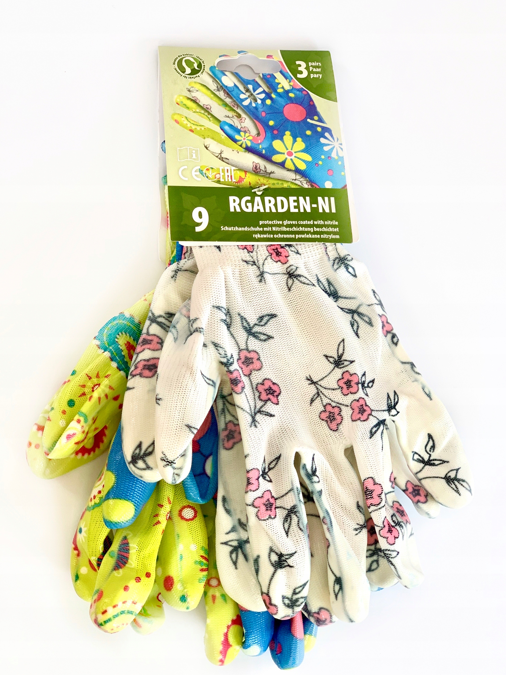 

Rękawice Ochronne Ogrodowe rozmiary 6, 7, 8, 9