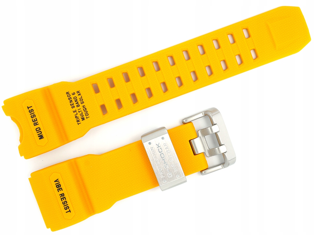Casio pásek GWG-1000 GWG-1000-1A9 žlutý originální