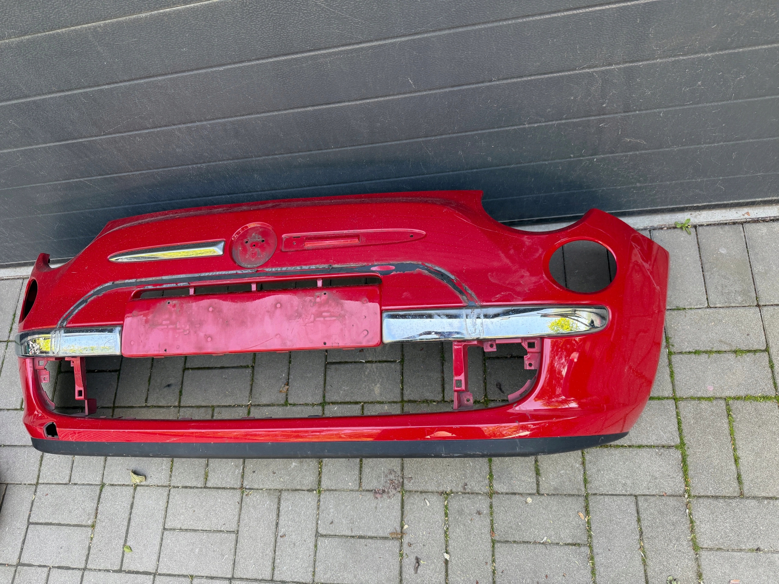 Fiat 500 07- bumper front front 735426888