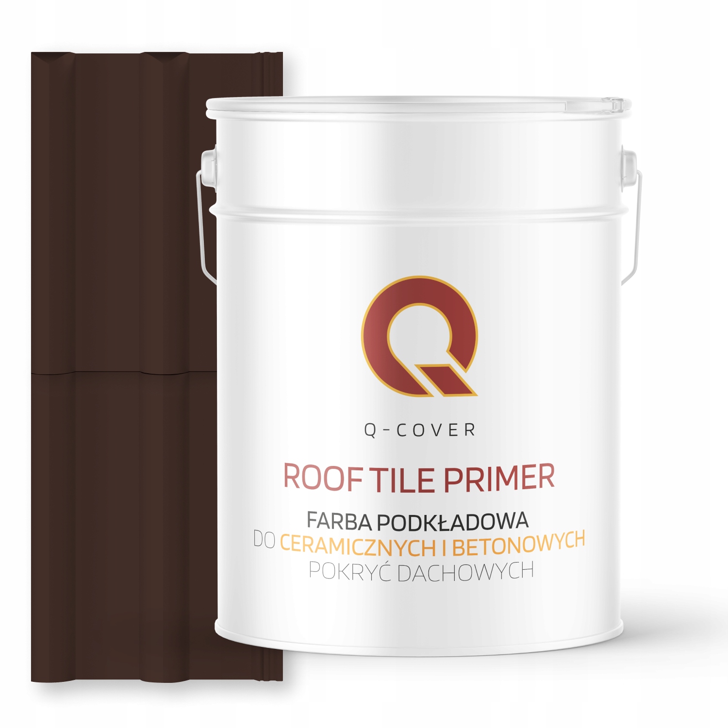 Základní Barva na keramické střechy, čokoládově hnědá Ral 8017, matná, 10 l