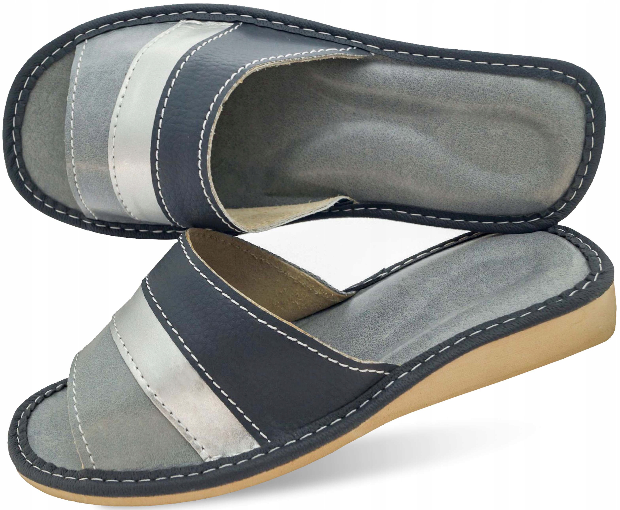 

Kapcie damskie, Pantofel skórzane góralskie