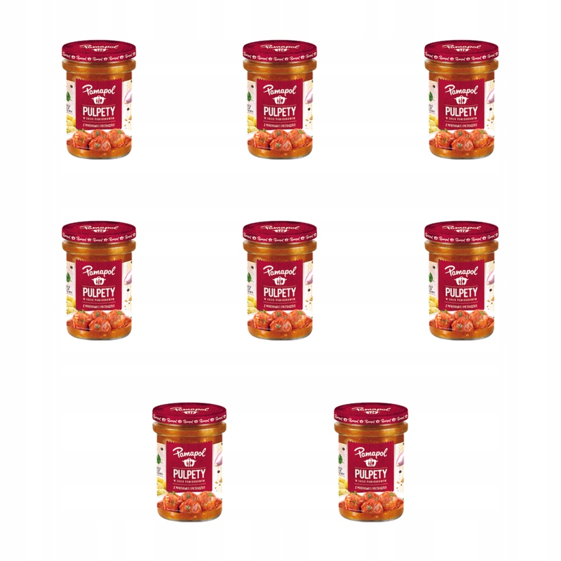 Pamapol – Masové kuličky v rajčatové omáčce s mrkví a petrželkou 500 g X8