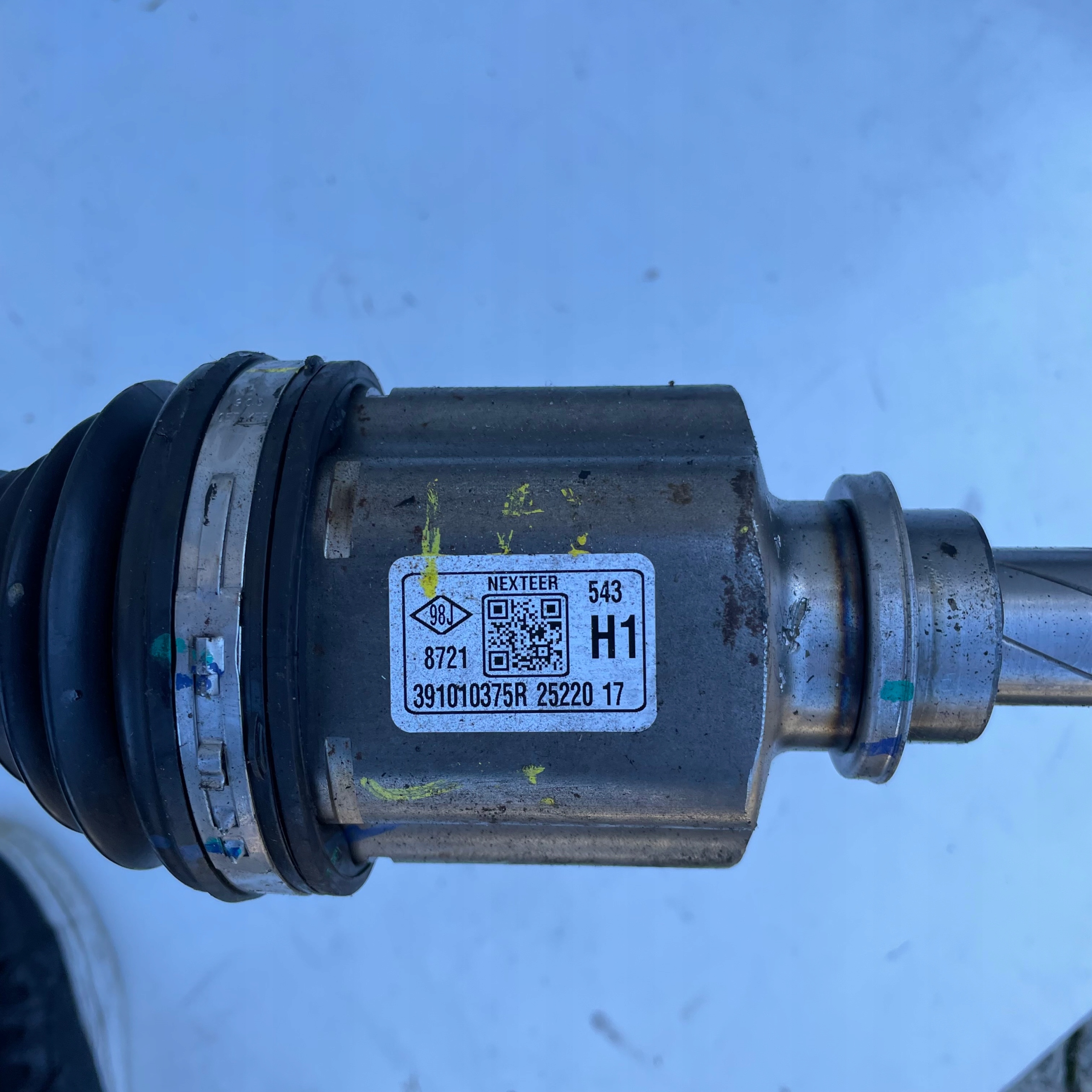 RENAULT CAPTUR II HYBRYDA SEMI-AXIS LEFT 391010375R