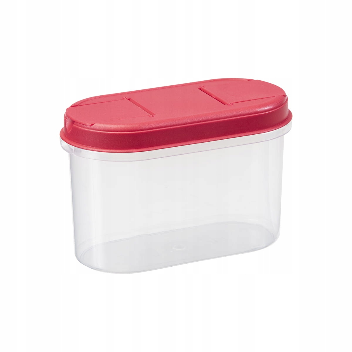 

Pojemnik dozownik na żywność sypką Plast Team 1,1L