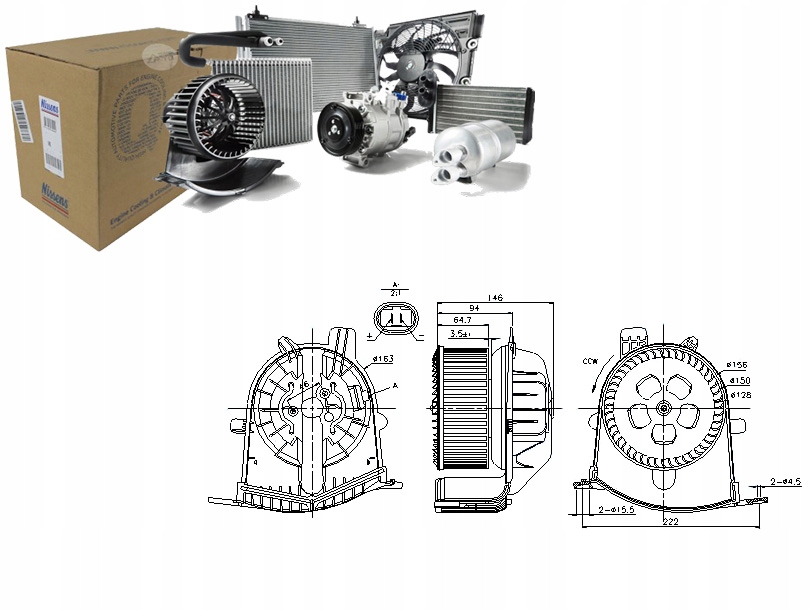 Dmychadlo Renault Grand Scenic II Scenic II 1.4-2.0