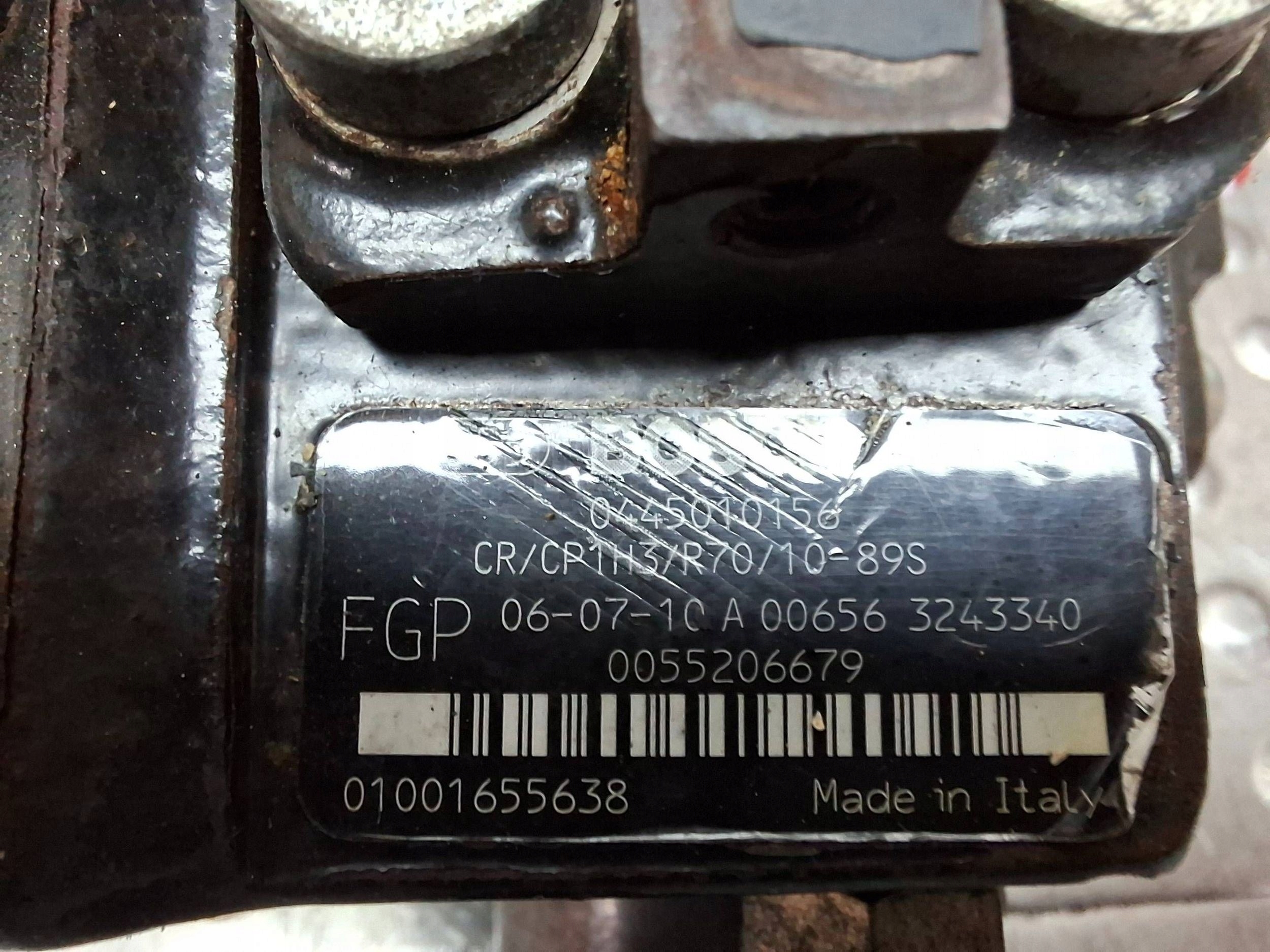 injection pump 0445010156 OPEL VECTRA C 2005