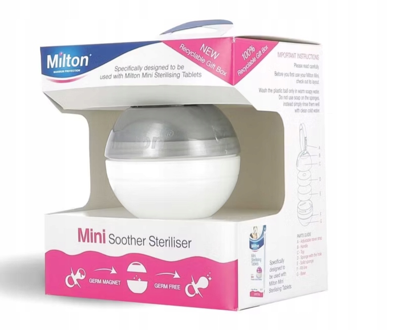 MILTON - MINI STERYLIZATOR DO SMOCZKÓW