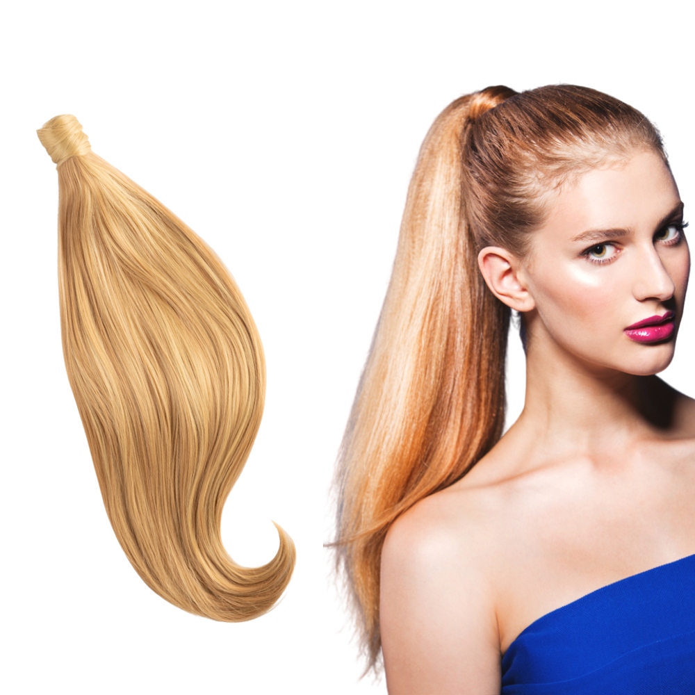 Připínací Culík 60 cm #86/26 Teplá Blond