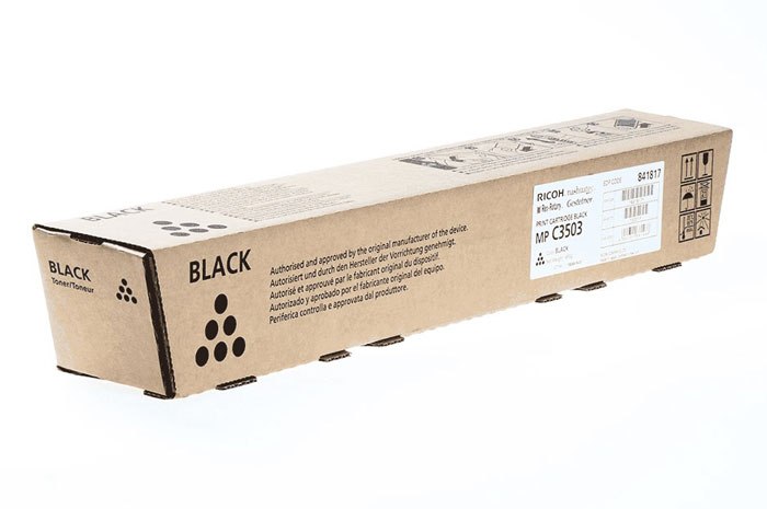 Originální černý toner Ricoh Af MPC3003, MPC3004, MPC3503, MPC3504, MPC4504
