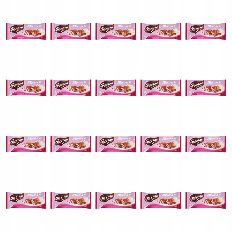 Goplana Oryginalna mleczna Czekolada 90 g X20
