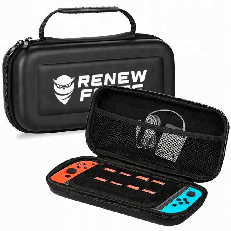 Etui Nintendo Switch Ochronny Pokrowiec Torba Wzmocniona Oled V1 V2 Szkło