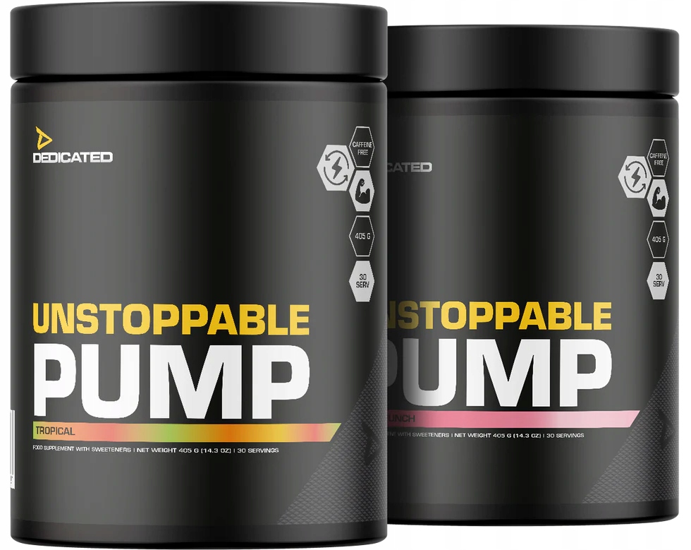 Dedicated Nutrition Unstoppable Pump – 405 g Tropical