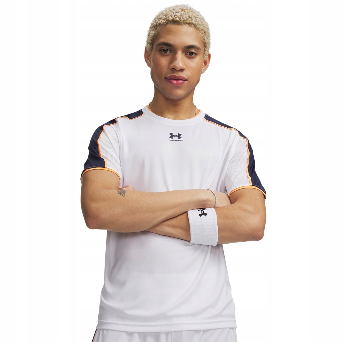 Męska koszulka piłkarska Under Armour Ua Challenger Train Biały M