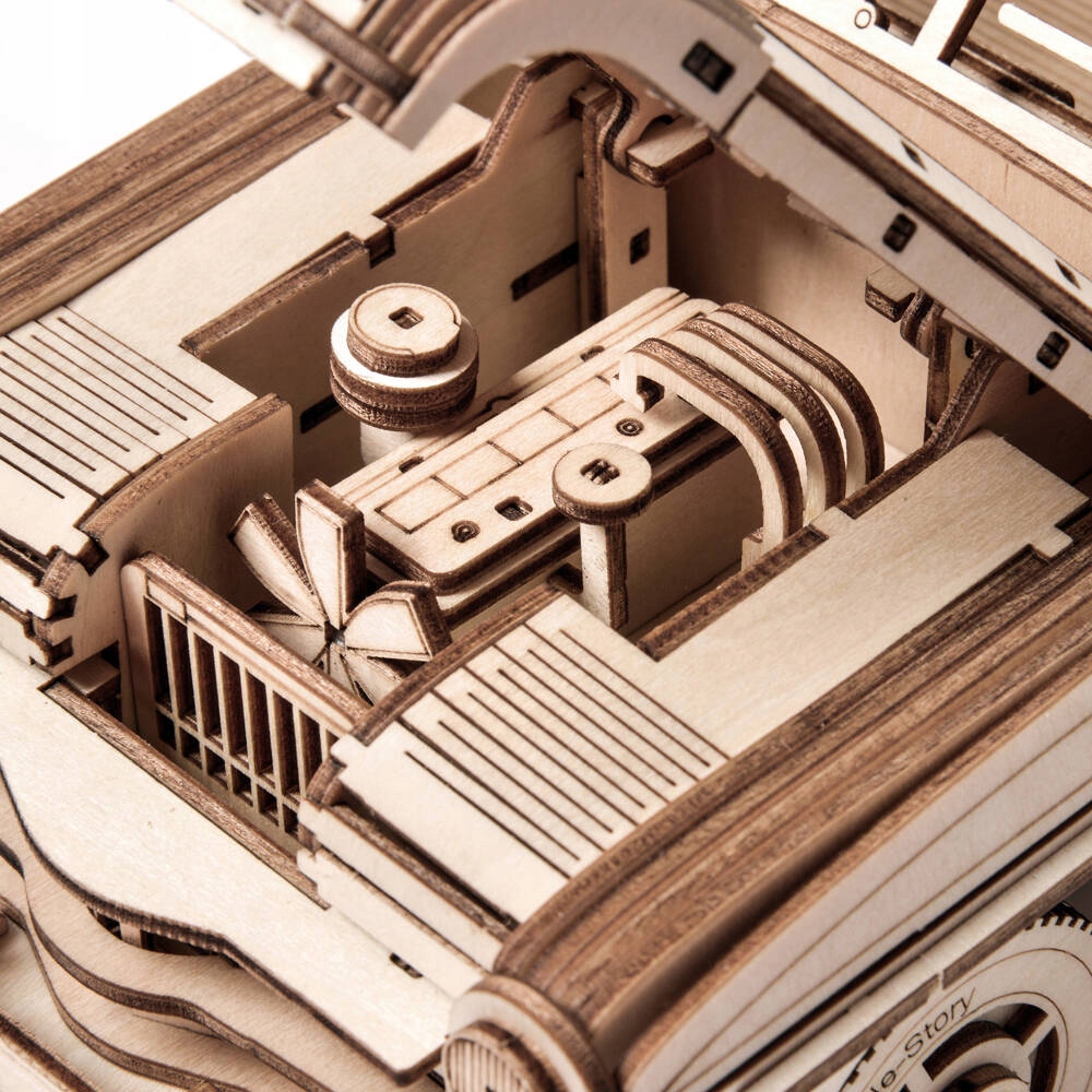 Little Story Drewniane Puzzle Model 3D - Auto FSO Warszawa M20 PRL Bohater brak