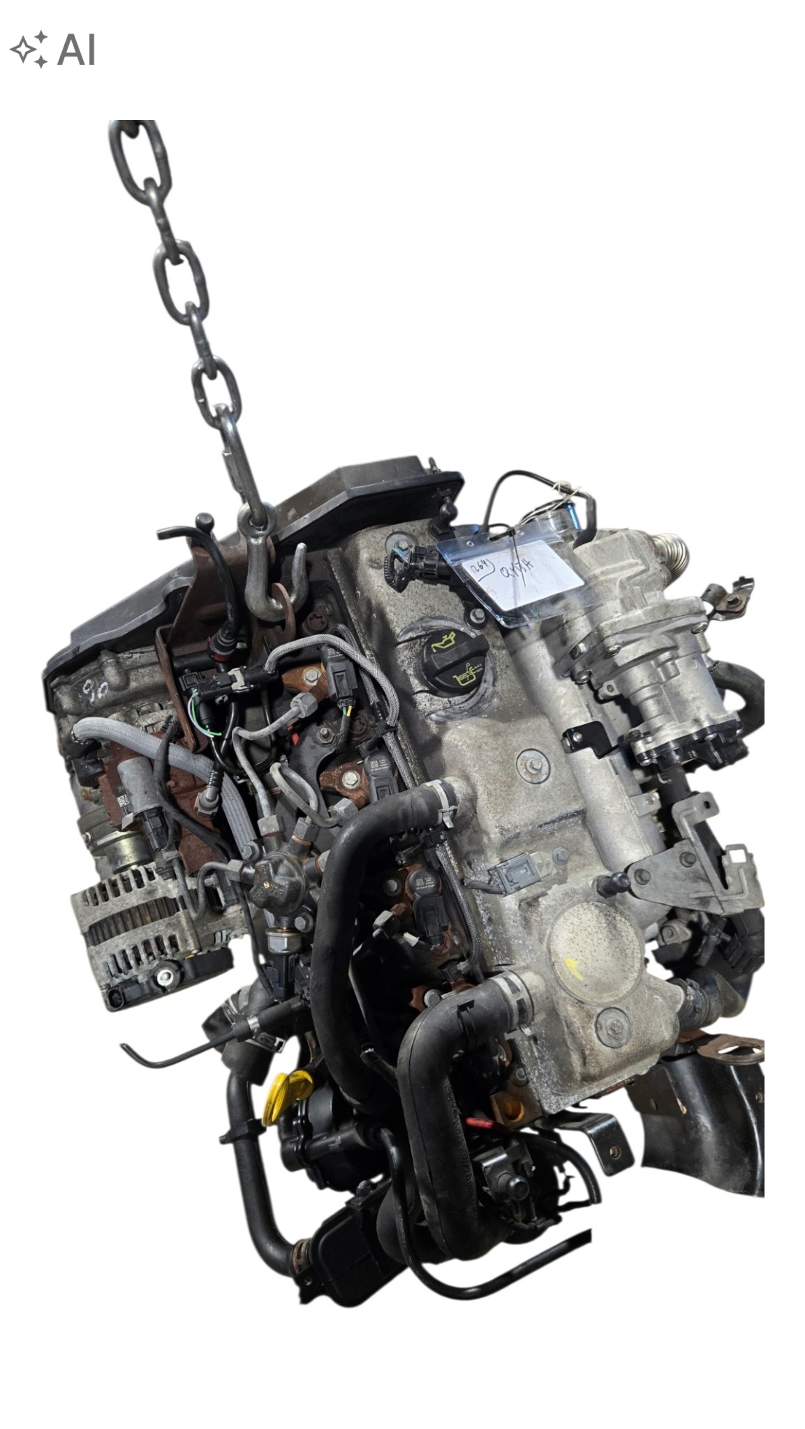 engine complete FORD MONDEO MK4 S-MAX 1.8 TDCI QYBA