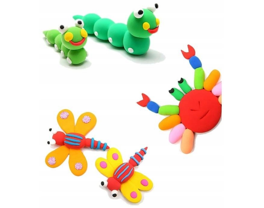 MAGICZNA PLASTELINA PIANKOLINA GLINA 36 sztuk Kod producenta 6625