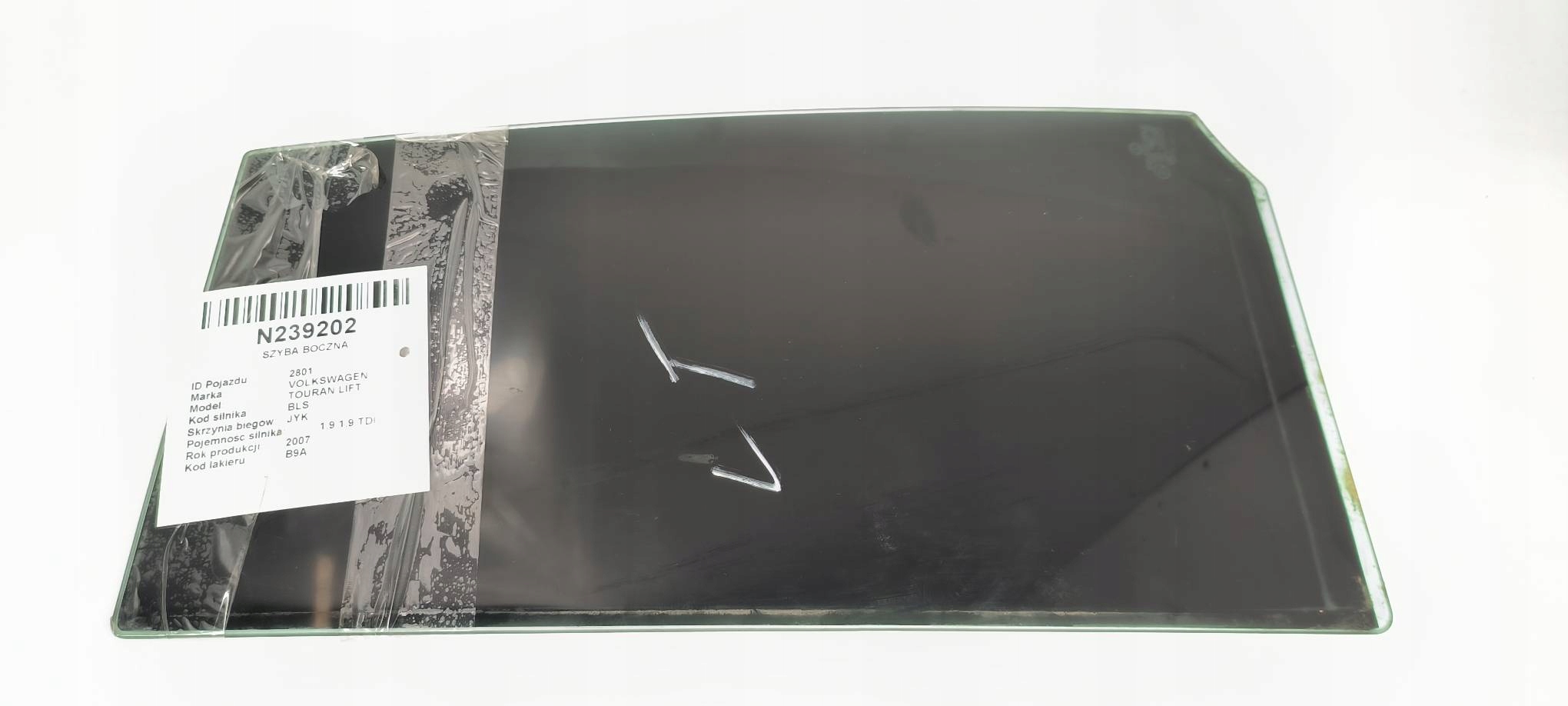 window bodywork left rear part VOLKSWAGEN TOURAN LIFT