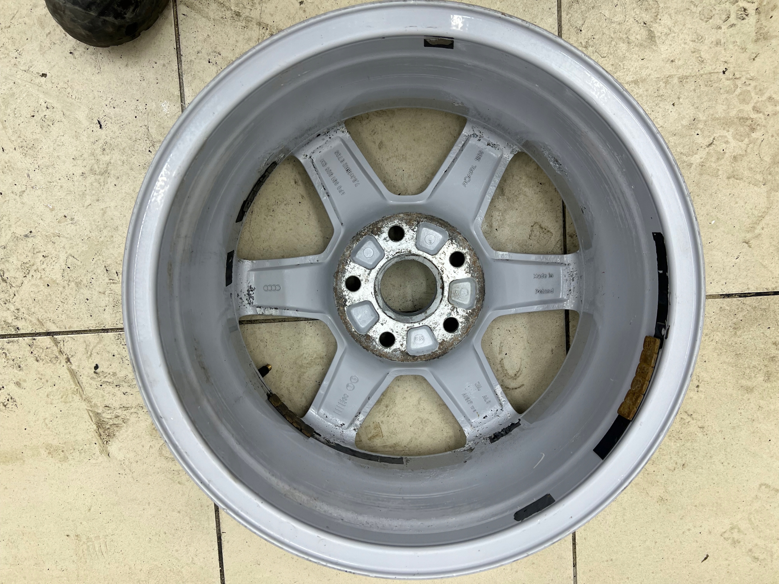 ORYGINALNE disky disk AUDI A6 C6 4F 4F0 7Jx16" ET35 a 5x112 4F0601025CM