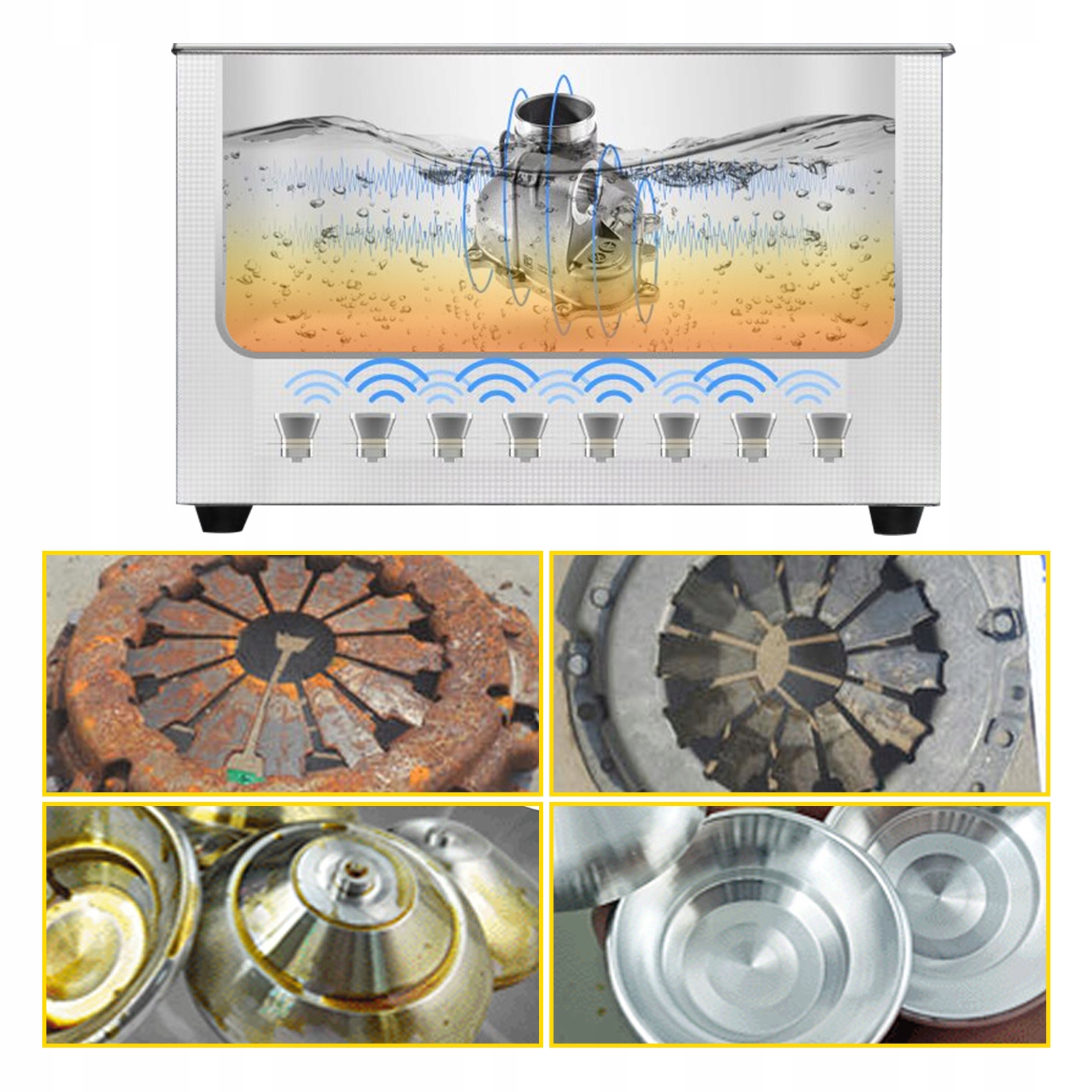 Myjka Ultradźwiękowa 15L Stal nierdzewna Kod producenta QX15L316220