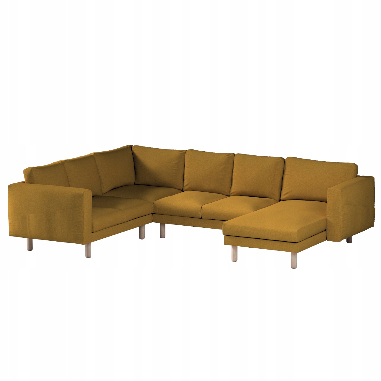 Dekoria potah na pohovku Norsborg pro 5 osob Ikea, žlutý