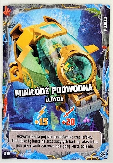 Lego Ninjago Karta Seria 7 nr 216