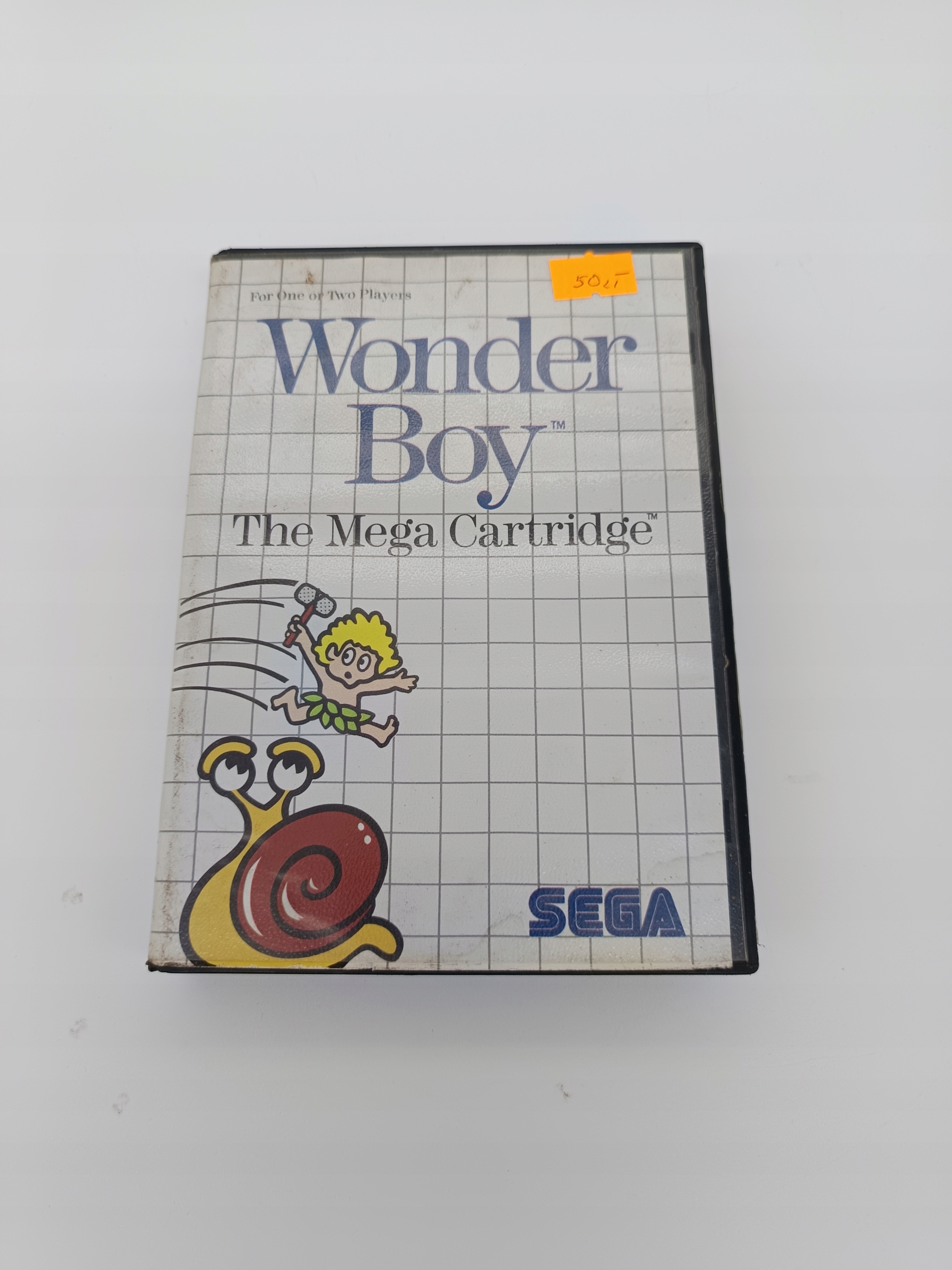 Wonder Boy Sega Master System samo pudełko