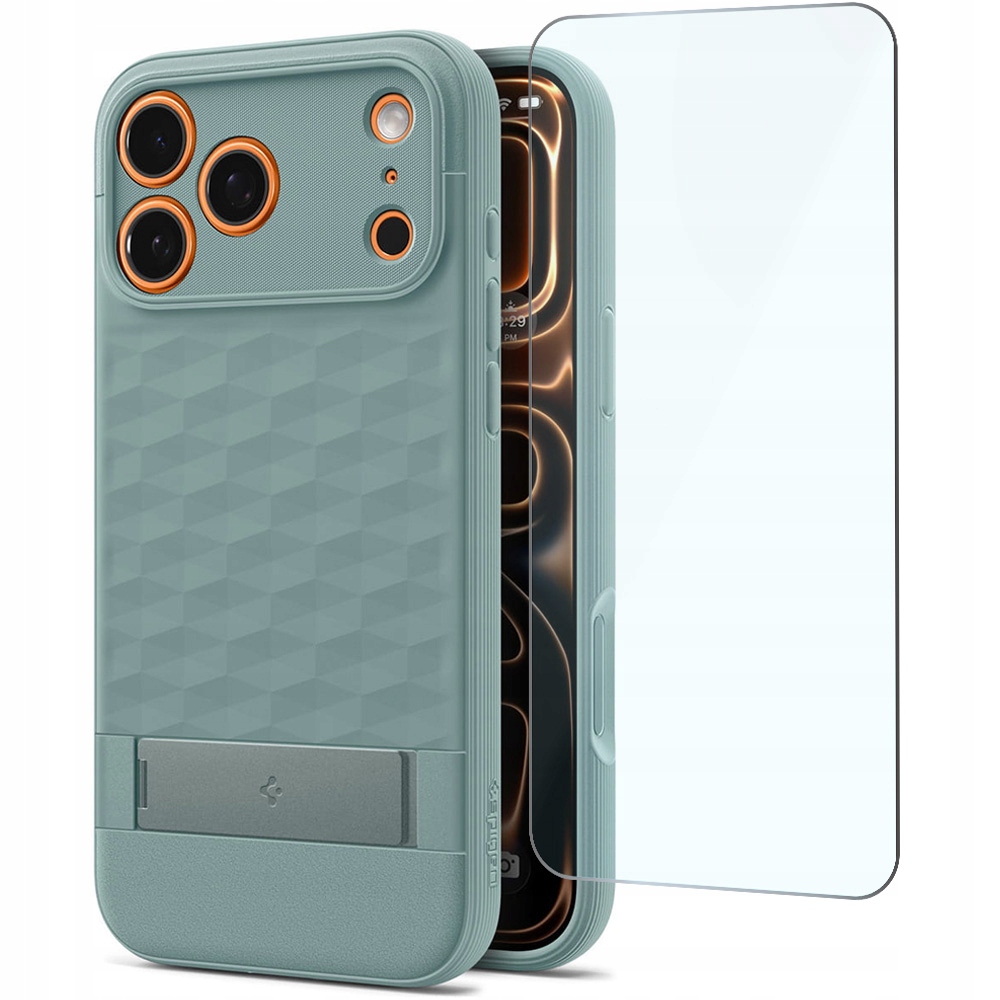 Etui Spigen Parallax S Mag do iPhone 17 Pro Max do MagSafe podstawka +szkło