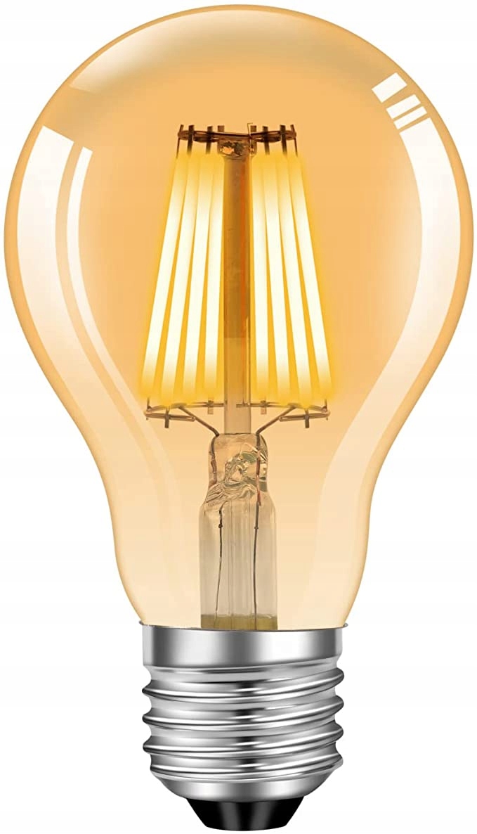 

Żarówka Led E27 Filament 12W A60 Amber 1200lm