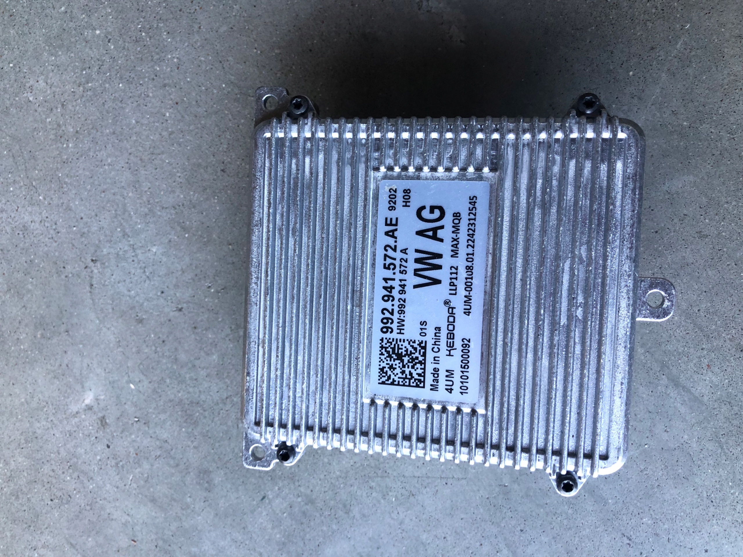 Měnič Napětí Led modul 992941572AE Vw Audi Porsche...