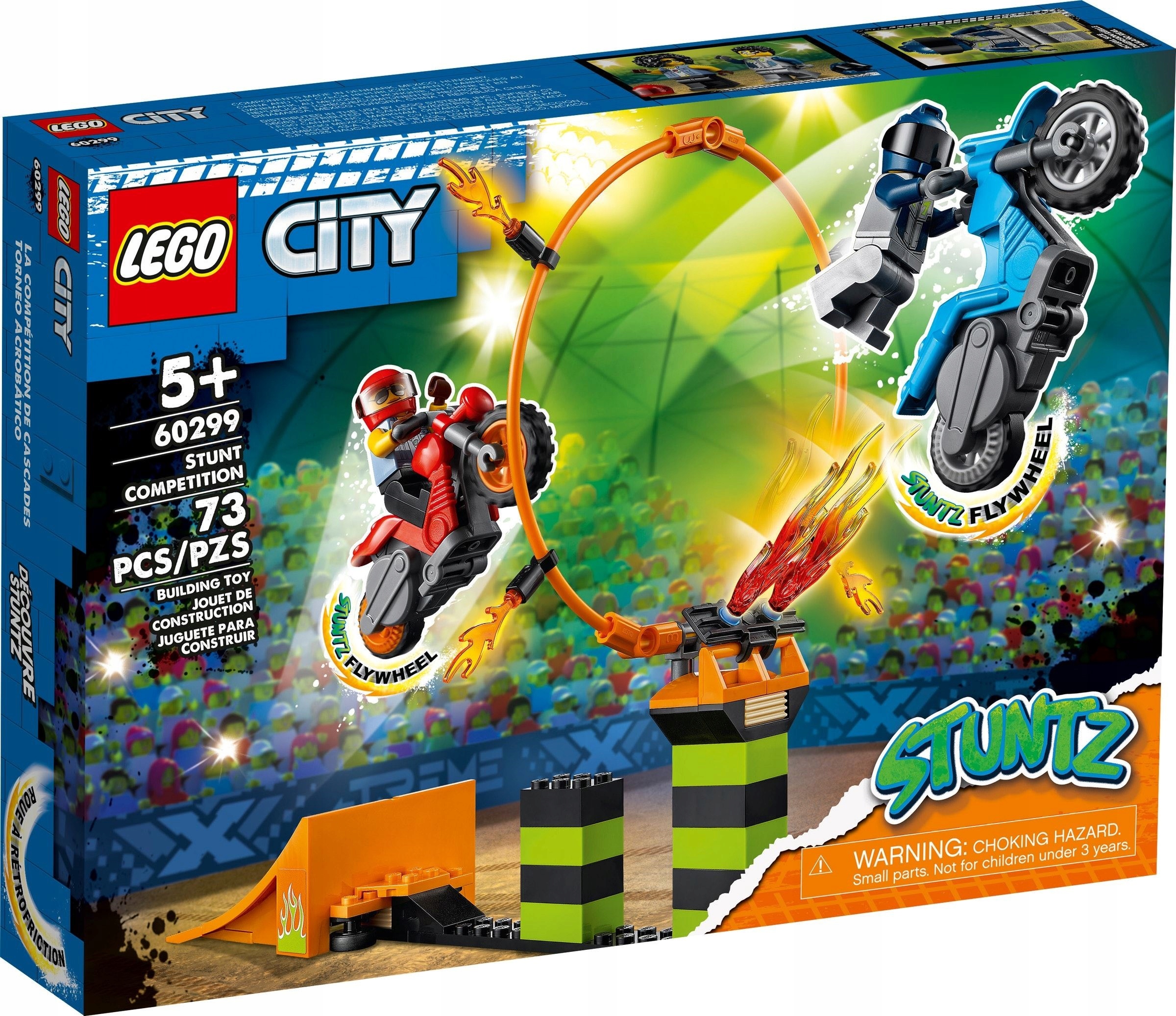 LEGO CITY 60299 KONKURS KASKADERSKI